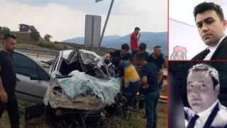 İlçe gençlik ve spor müdür vekili ile yurt çalışanı kazada öldü
