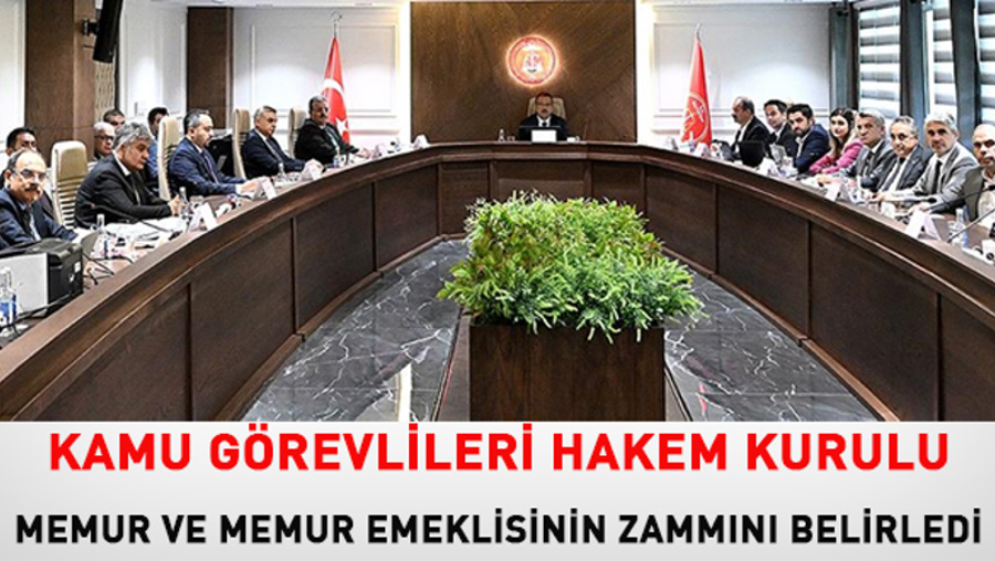 Kamu Hakem Kurulu 2026-2027 Maaş Zammını Belirledi