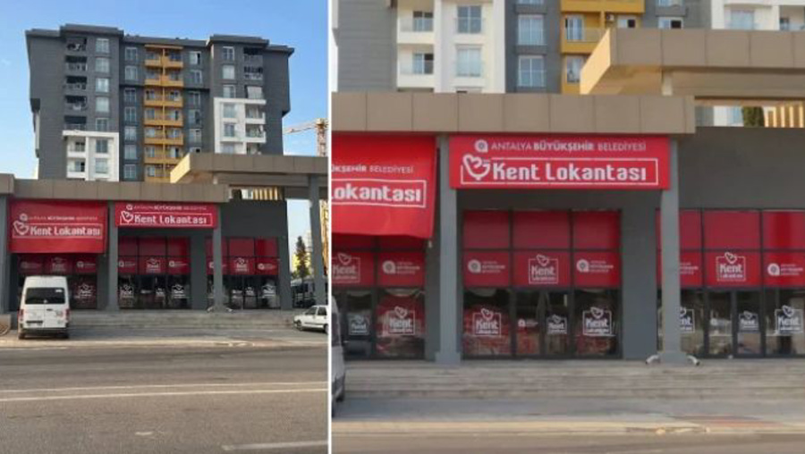 Antalya'da rüşvetin adresi Kent Lokantası