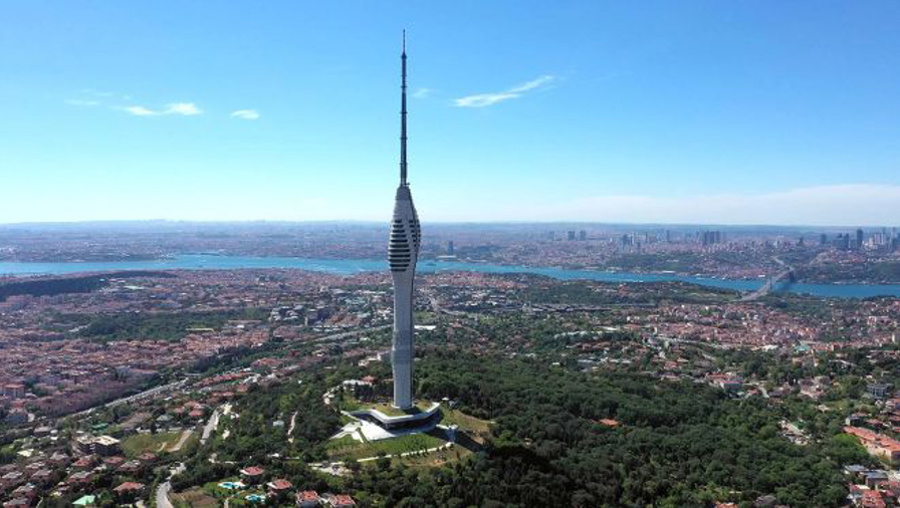 Çamlıca Kulesi'ne benzer verici kuleler 30 büyükşehirde kurulacak