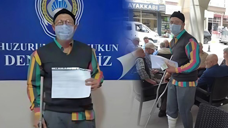 Zabıta sosyal deney için dilenci oldu, 10 dakikada 340 lira topladı!