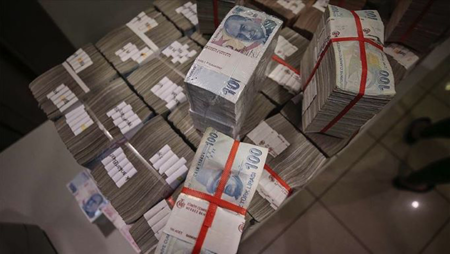 Bütçe açığı 885,5 milyar TL'ye yükseldi