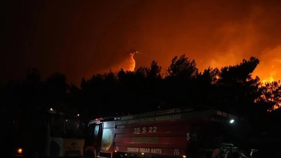 Yangında yaralanan bir orman işçisi daha şehit oldu