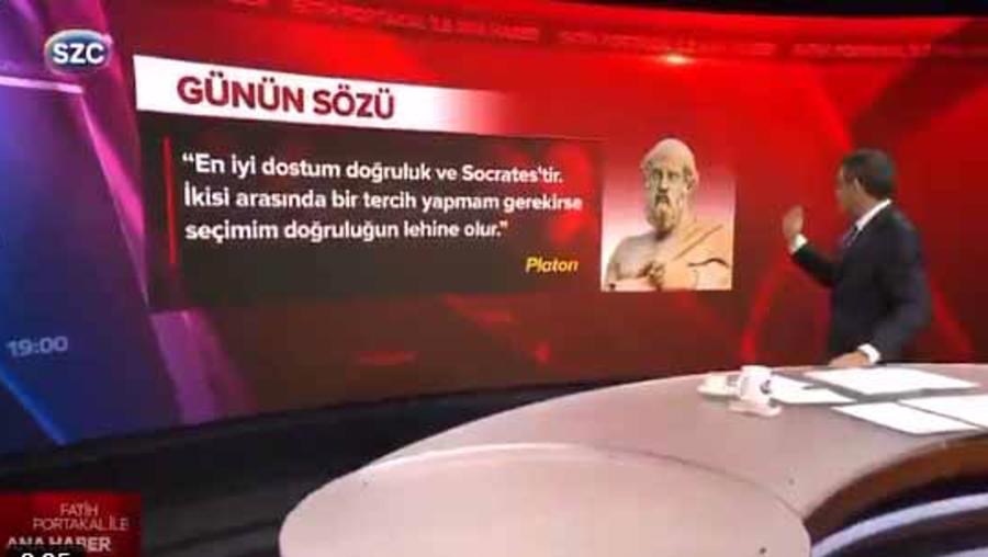 Fatih Portakal, Platon ile rezil oldu