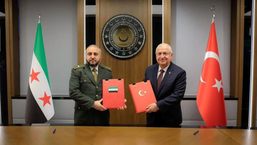 Suriye ve Türkiye askeri iş birliği anlaşması imzaladı