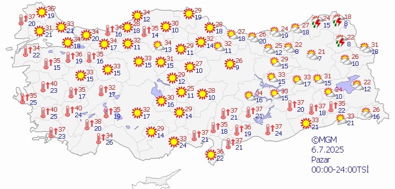 6 gün çöl sıcağı - 1