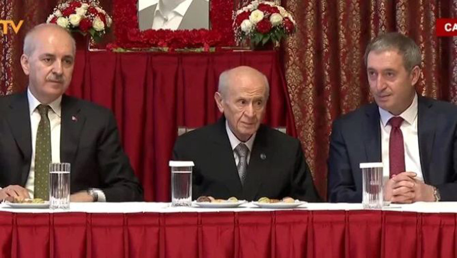 Devlet Bahçeli 99 gün sonra Meclis'te