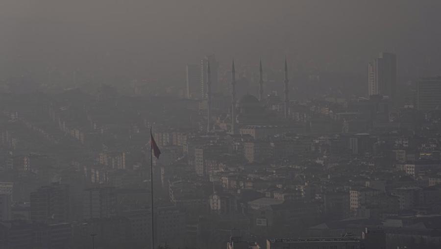 Ankara'da hava kalitesi turuncu seviyeye yükseldi