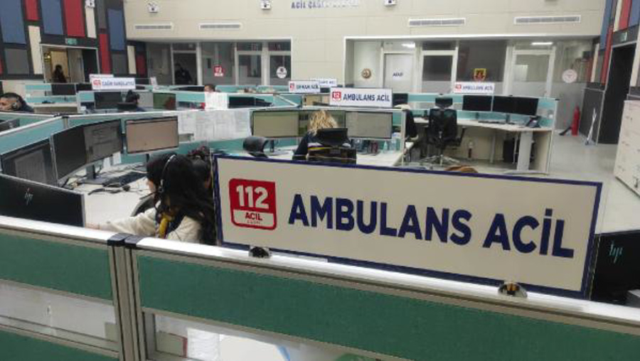 112’yi en çok meşgul eden ülkeyiz