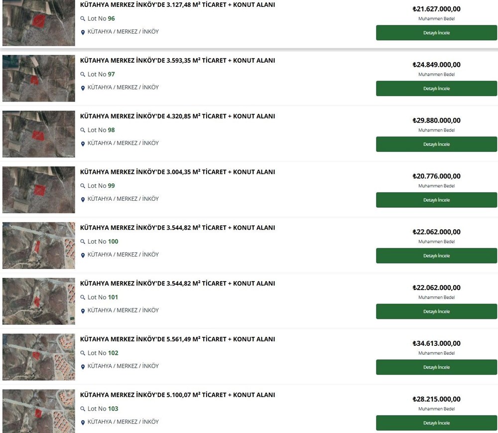 Yüzde 35 peşin, 24 ay vade... 111 arsa satılıyor - 14