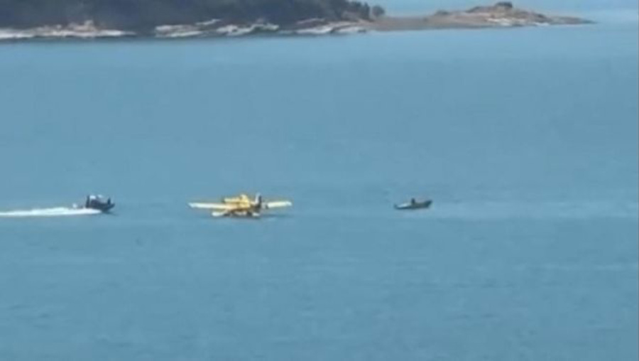 Adana'da yangın söndürme uçağı düştü, 2 pilot yaralandı