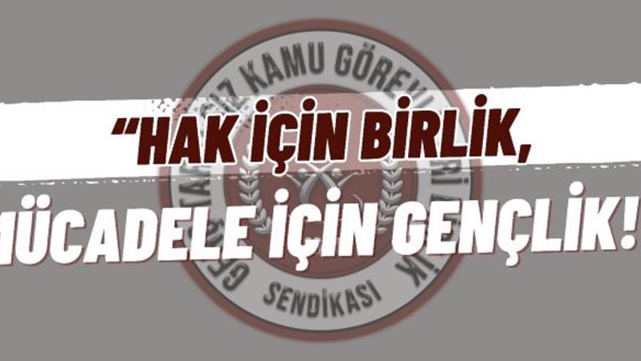 GENÇ BİRLİK-SEN 1. Olağan Genel Kurulunu Gerçekleştirdi