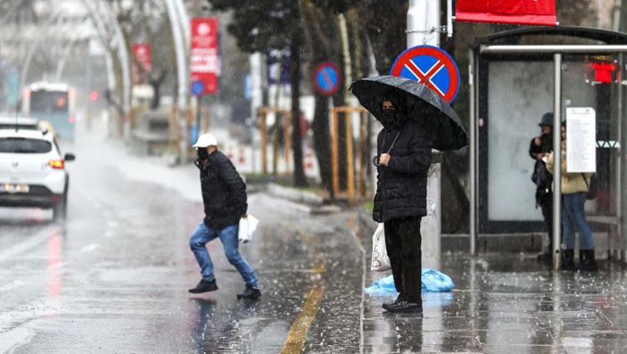 10 il için "turuncu" ve "sarı" uyarı