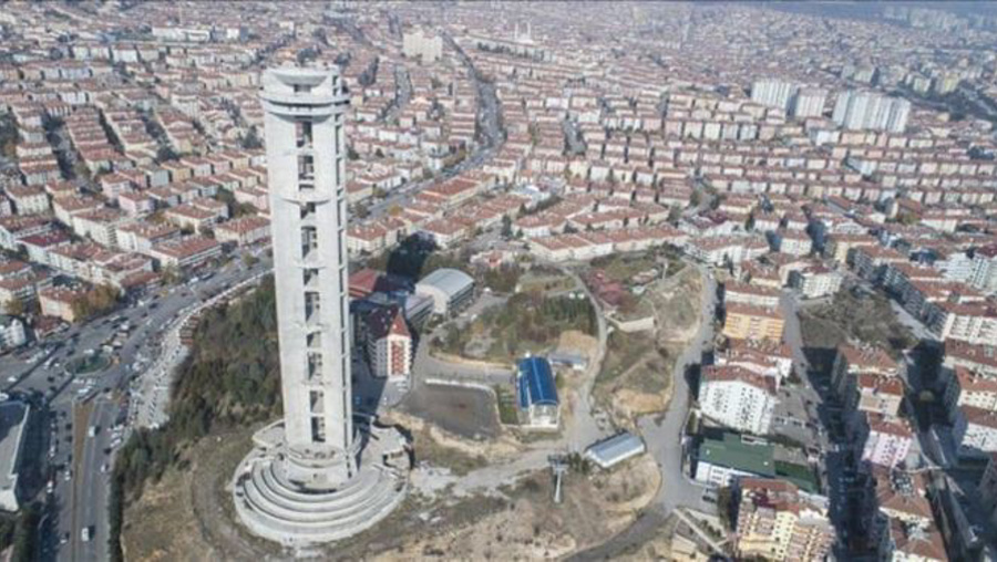 Belediye SGK'ya borcu için 197 metrelik kuleyi önerecek!