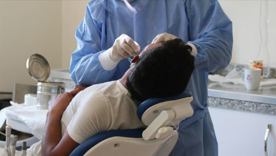 Diş sağlığı özele teslim edildi