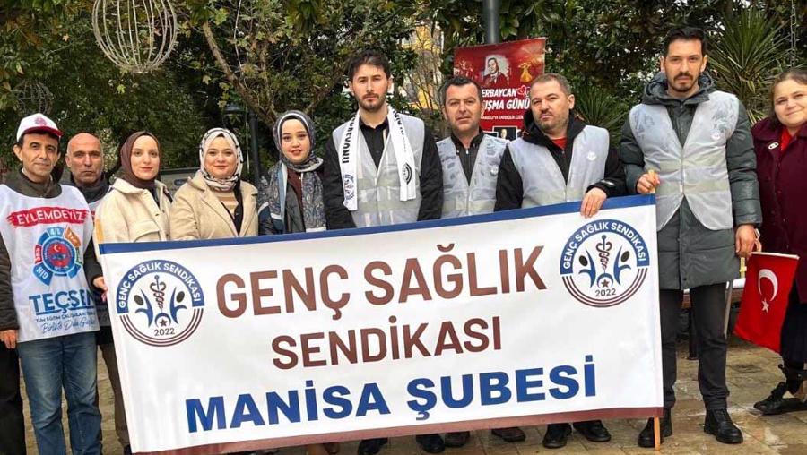 Genç Sağlık Sen Manisa Başkanı Oğuz Ay: Mobbinge Boyun Eğmeyeceğiz