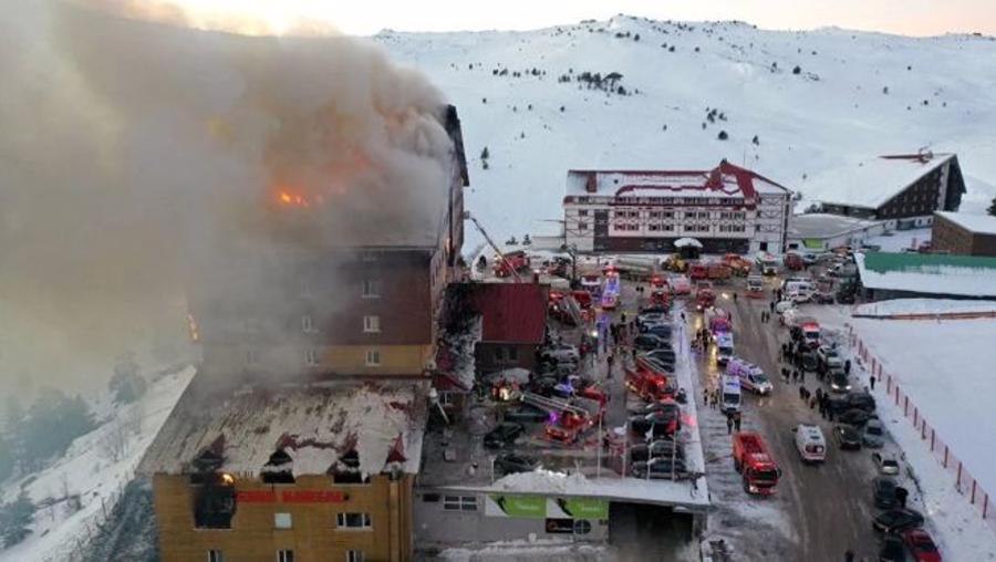 Bolu Kartalkaya’daki otel yangınında son durum:76 can kaybı