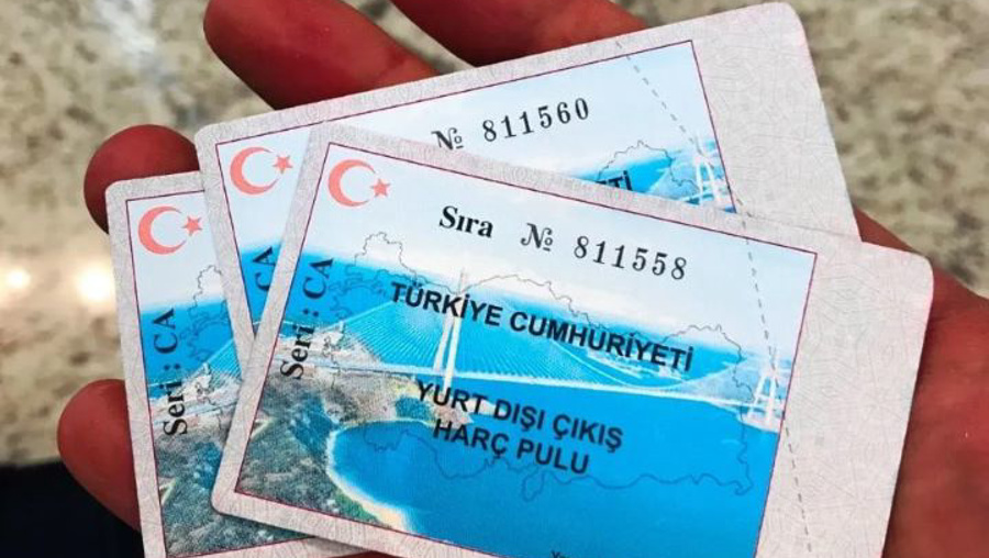 Yurt dışı çıkış harcından rekor gelir toplandı