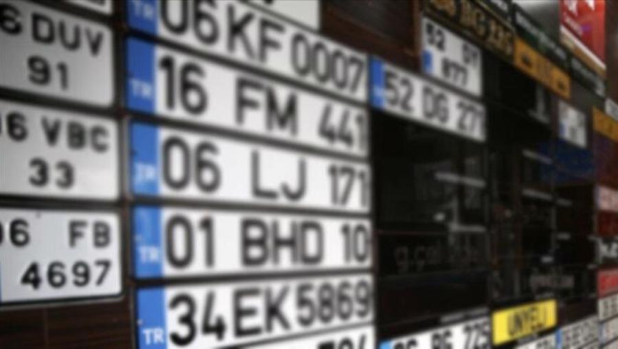 Özel plakalar 20 bin TL'den başlıyor 200 bin TL'yi buluyor