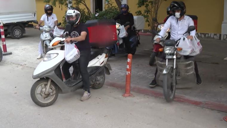 Vergi kaçakçıları motokuryeleri suça teşvik ediyorlar!