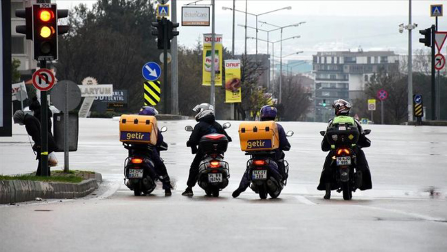 Moto Kuryelere Adalet Hareketi kuruldu