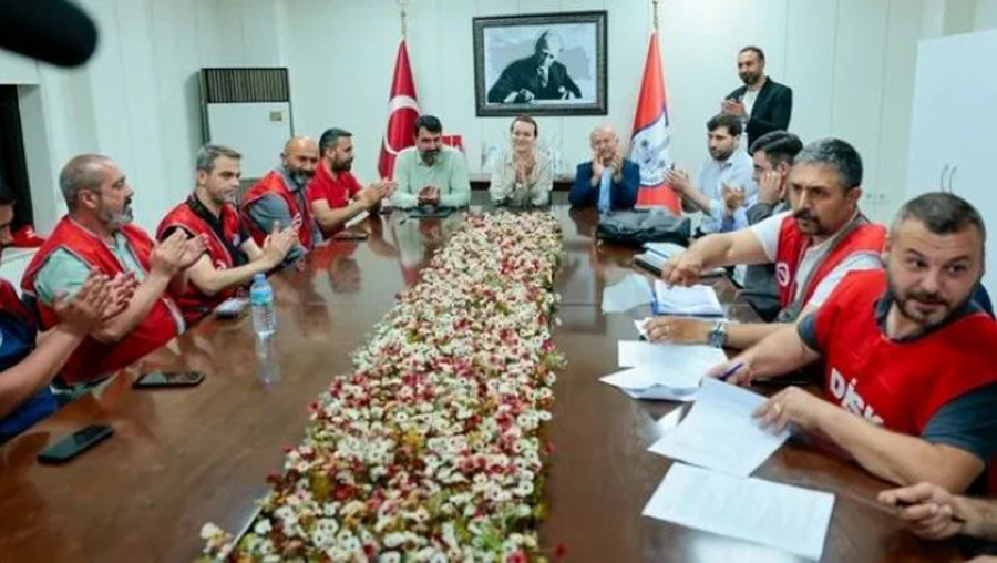 Sendika ile belediye el sıkıştı, iki günlük grev sona erdi