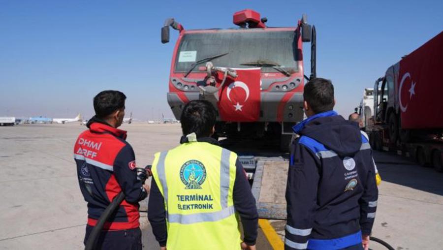 Türkiye Şam Havalimanı'nı yeniliyor