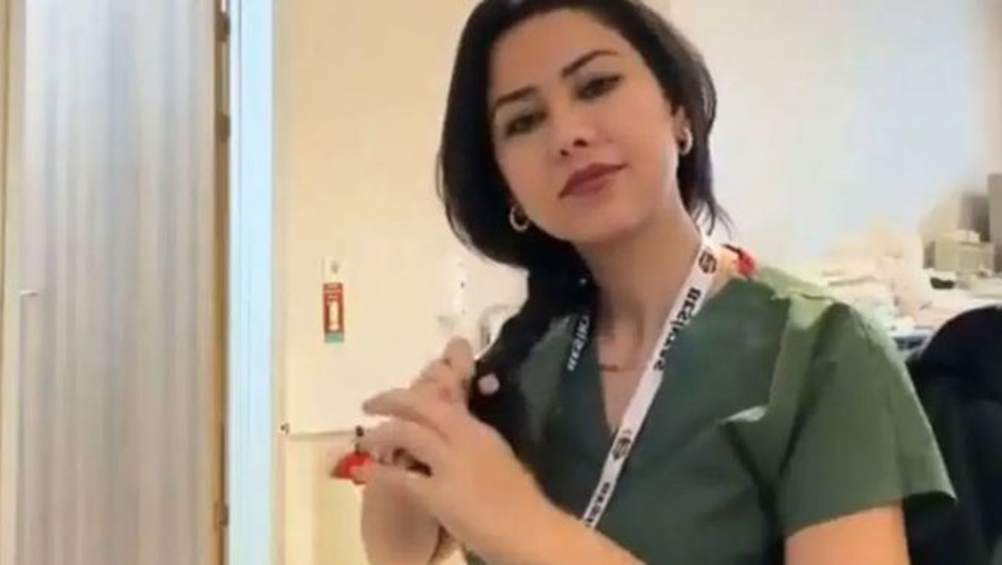 'Saç örme' eylemine katılan hemşire meslekten atıldı