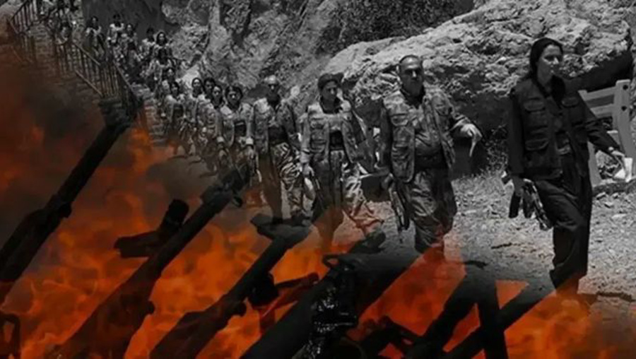 Terör örgütü SDG/YPG kendini feshetti