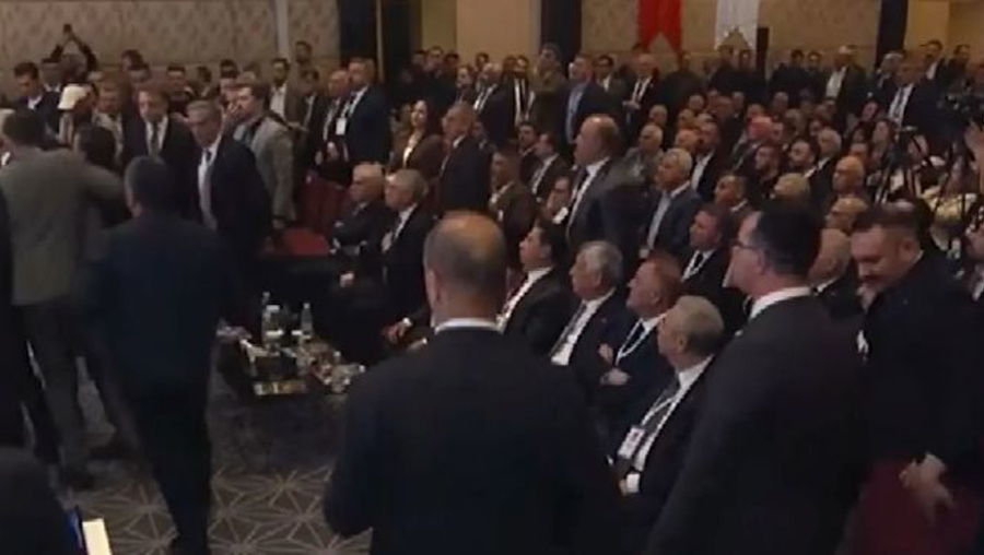 Türkiye Belediyeler Birliği seçiminde kavga