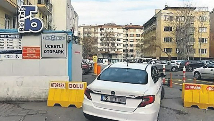 Otopark gelirleri cebe akmış